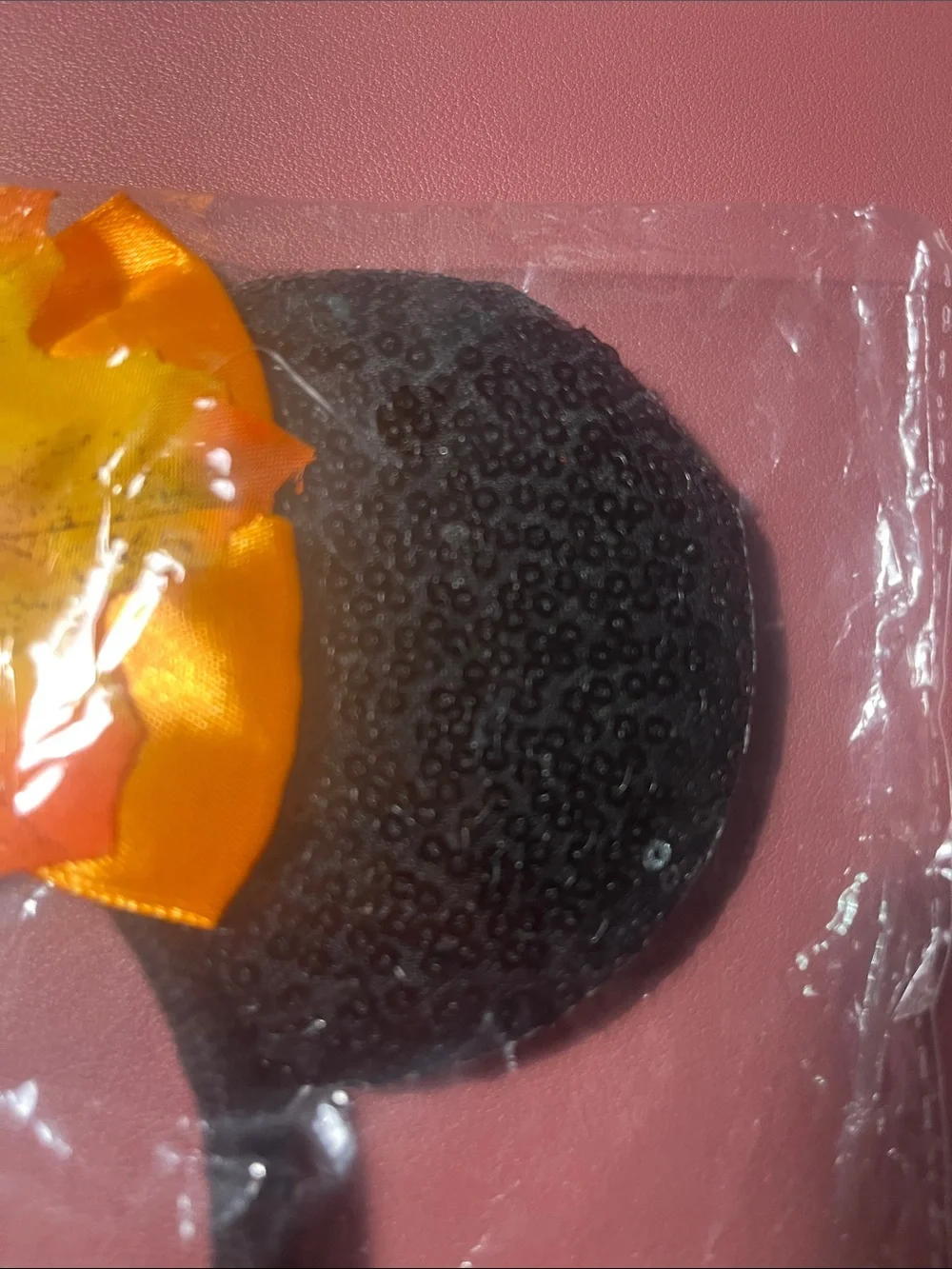 Black Mouse Ear Headband with Yellow Sunflower Accent - Kids Costume